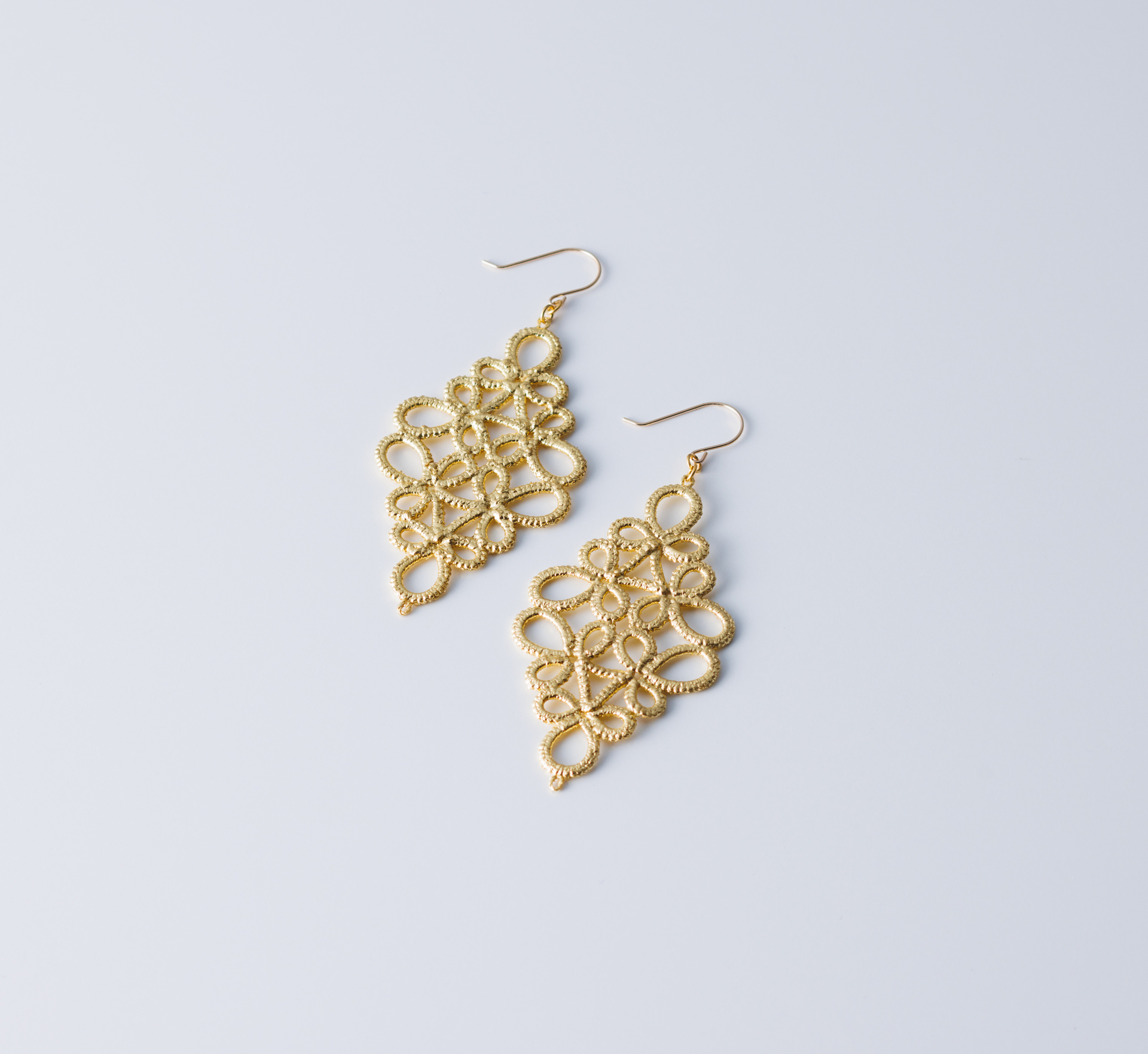 金箔｜ピアス　フラジオレット