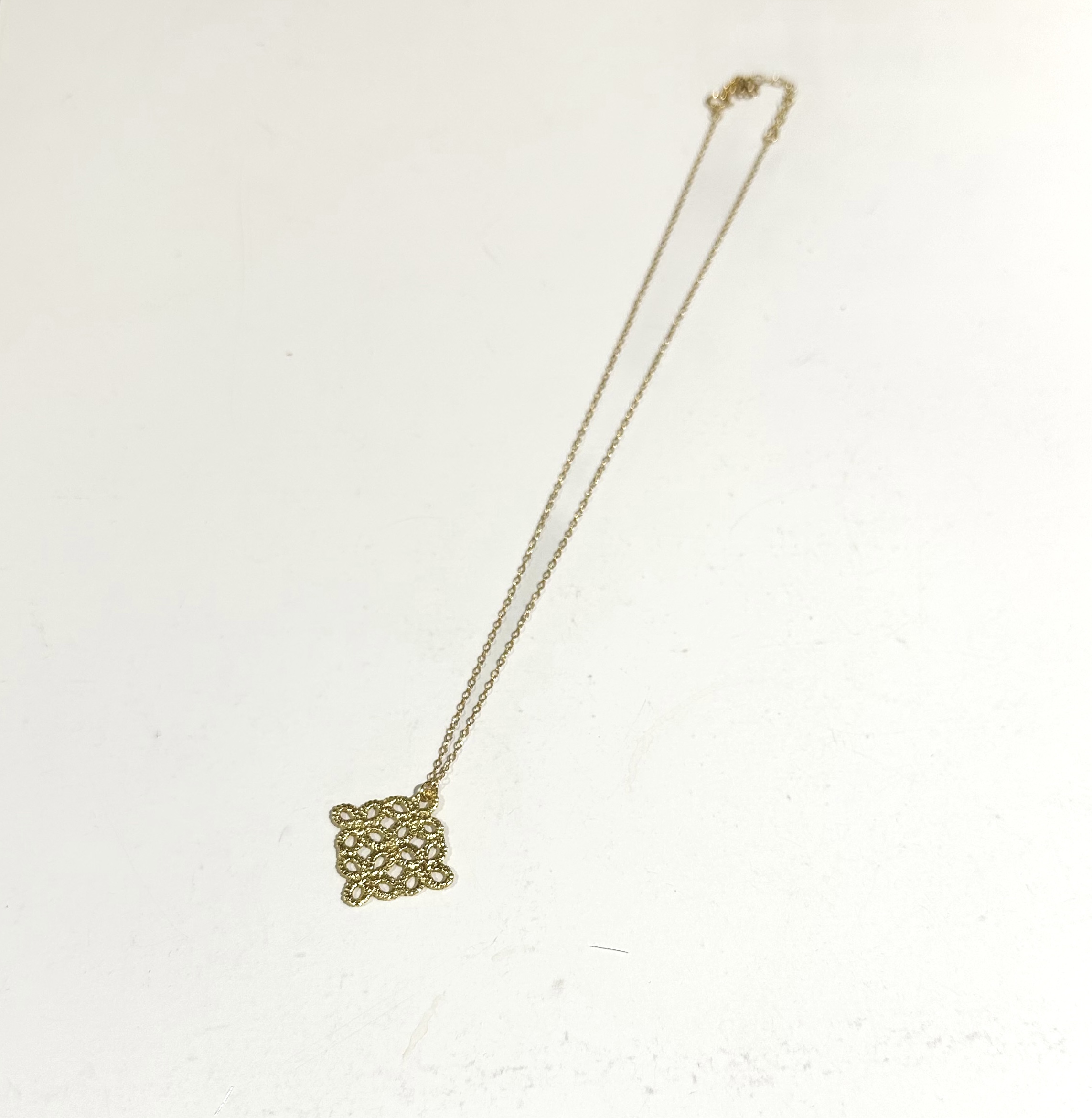 金箔|ネックレス リズムSシンプル 金箔ver.