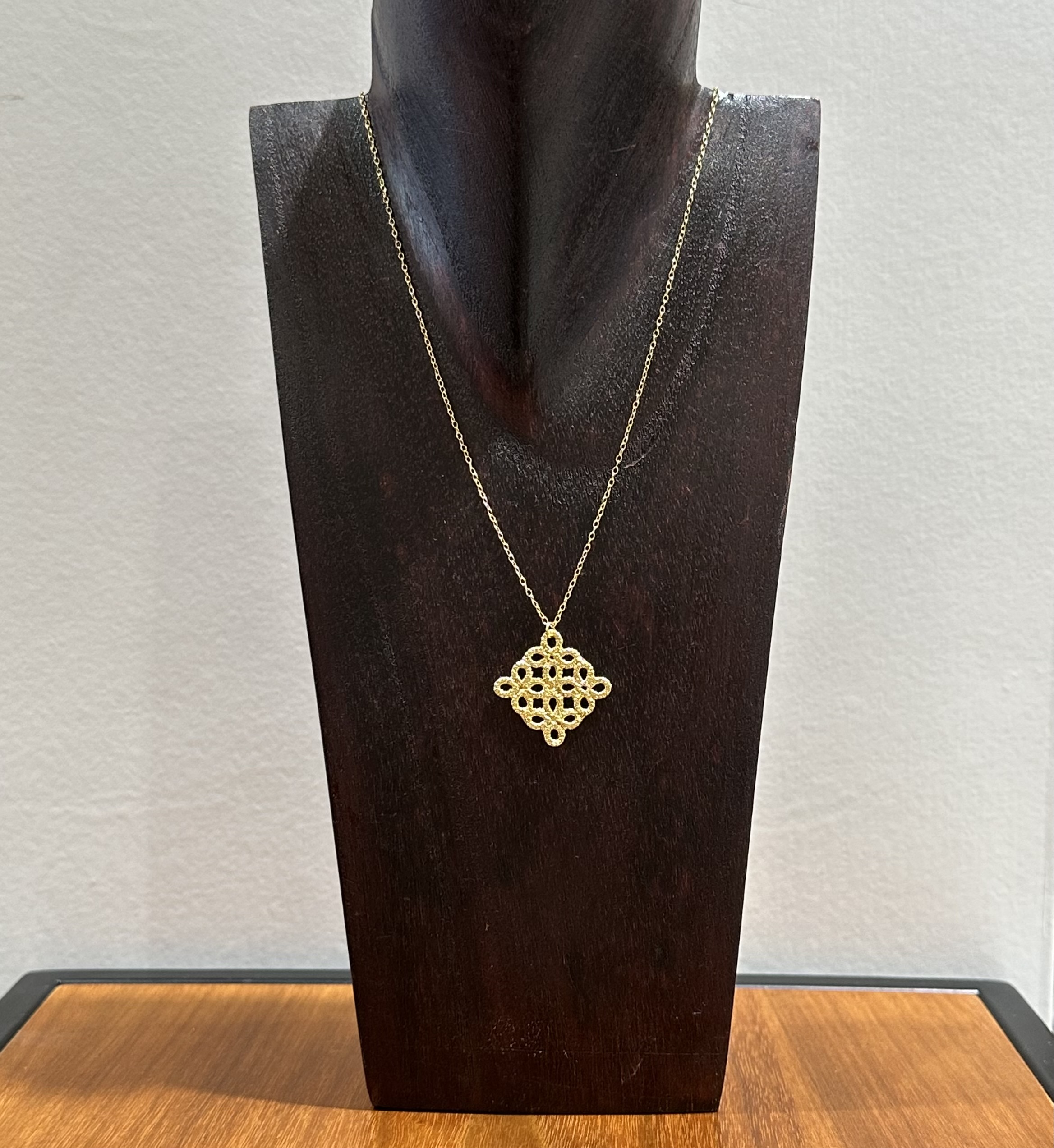 金箔|ネックレス リズムSシンプル 金箔ver.